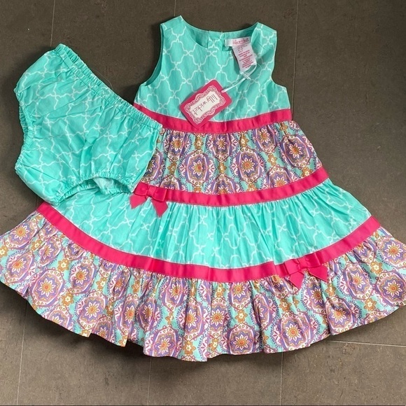 DRESS & diaper cover 24 months - Picture 4 of 6